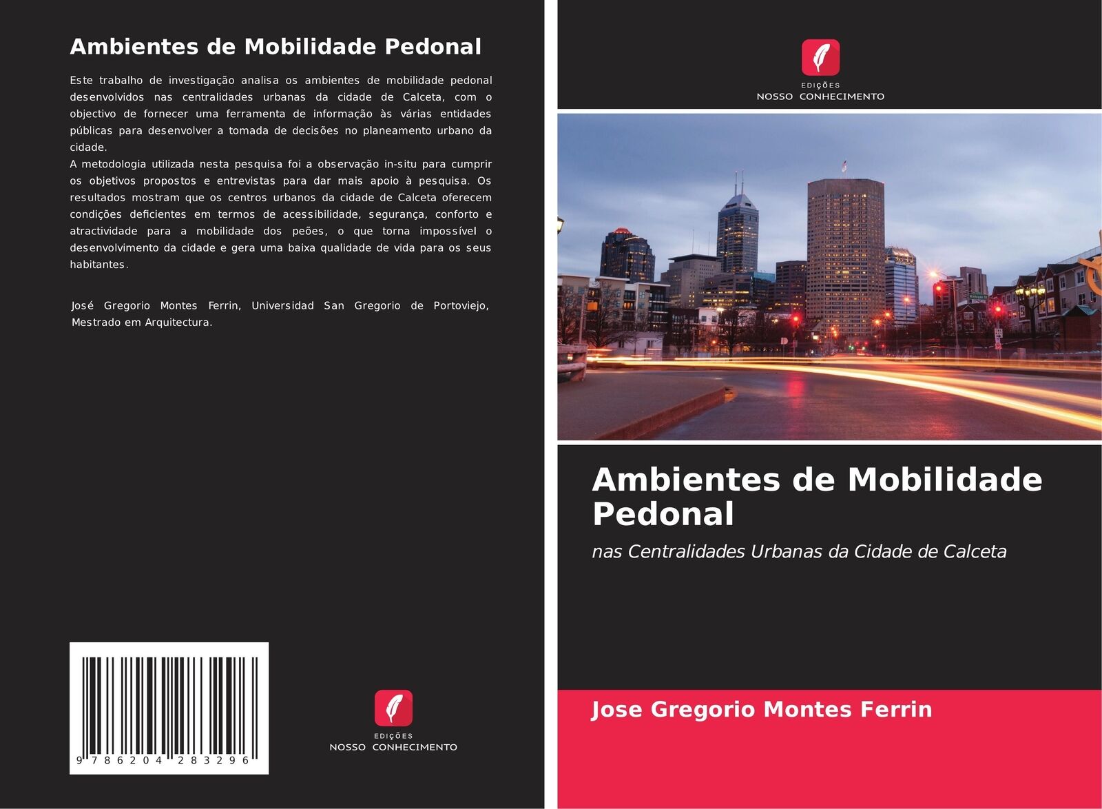 Jose Gregorio Montes Ferrin | Ambientes De Mobilidade Pedonal |