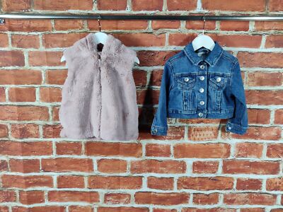 BABY GIRLS BUNDLE AGE 18-24 MONTHS DENIM CO NUTMEG