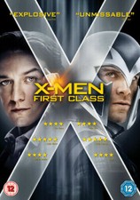 X-Men - First Class (DVD, 2012) European Packaging Region 2 Plays in English 