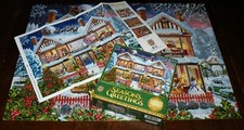 Master Pieces Seasons Greetings Home for the Holidays Artist Steve Crisp 1000 pc
