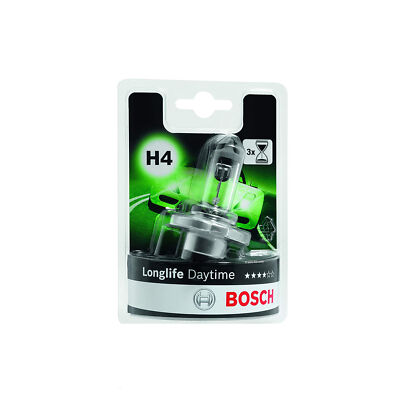 BOSCH Longlife Daytime H4 12 V 60/55 W Sockel P43t 1987301054