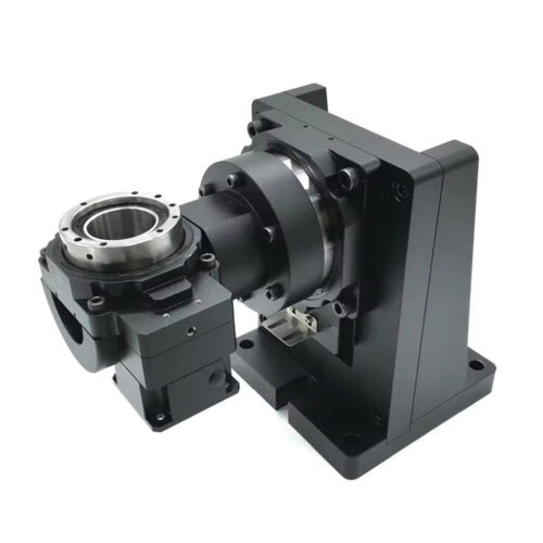Plataforma giratoria hueca eléctrica de 5 ejes mesa giratoria de indexación DD MOTOR brazo robot - Imagen 7 de 18