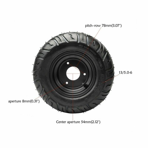 29" Go Kart Rear Axle Steering Spindle Hub kit+6" Wheels Quad ATV Golf Fun Cart  - Bild 9 von 12