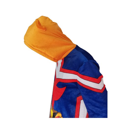 My Hero Academia Pajamas All Might Cosplay Costume Halloween Unisex Jumpsuit - Picture 5 of 6