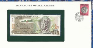Banknotes Of All Nations Guatemala 1 2 Quetzal 1982 P 58c Unc Prefix Image Is Loading Banknotes Of All Nations Guatemala 1 2 Quetzal