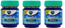 3 x Vicks Vaporub Ointment 50gm Vaporizing blocked Nose Relief