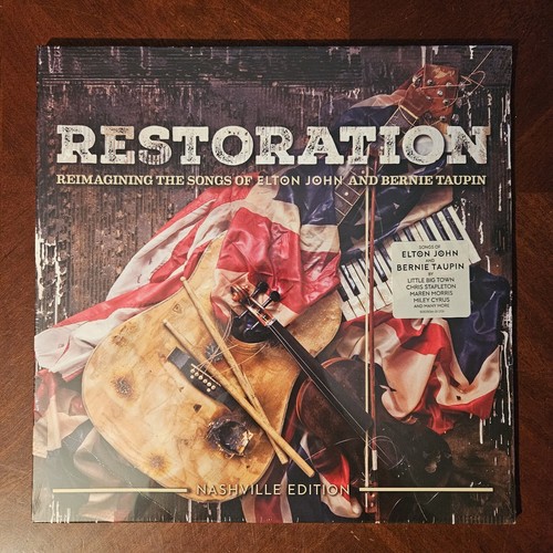 Restoration Reimagining Songs of Elton John and Bernie Taupin LP Vinyl Record - Picture 1 of 7