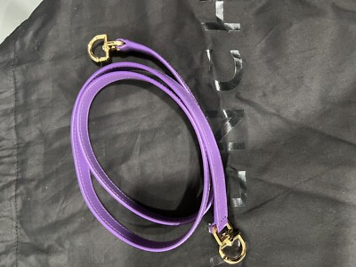 Givenchy Medium 4G Bag Violet/Gold W/ Leather Strap & Duster