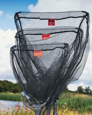 FOX Rage NEW Warrior Fishing Landing Net MK2 - Rubber Mesh - All Sizes