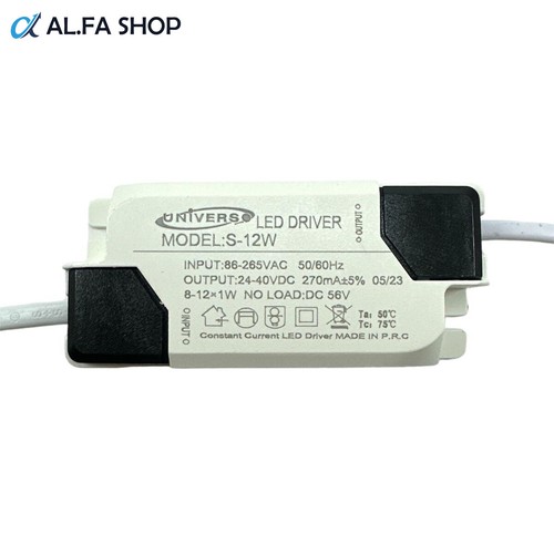 Driver LED Alimentatore Vari Wattaggi Trasformatore 3W 7W 12W 18W 24W 60W - Foto 5 di 25