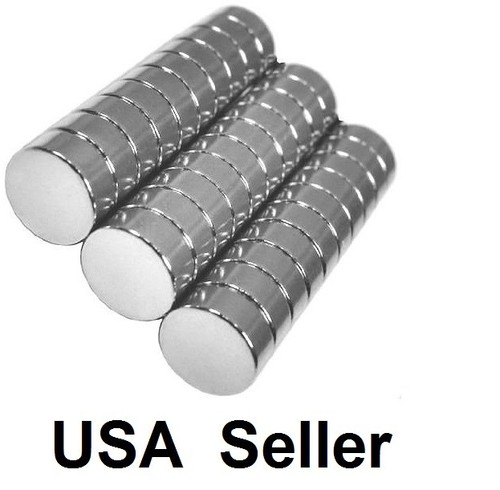 Lot 25 50 100 Pcs Round Disc Magnets Rare Earth Neodymium Magnet N50 N48 N52 N42 - Picture 5 of 31