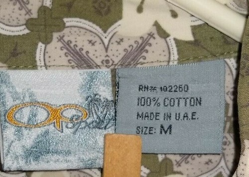 Men's Hawaiian Op Button up shirt Medium - Picture 3 of 5