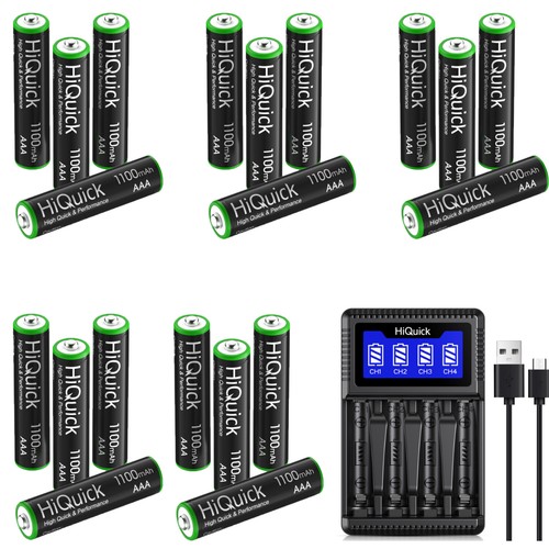1.2V AA AAA NiMH Rechargeable Batteries 2800mAh/1100mAh /Battery Charger lot - Picture 43 of 49