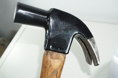 Vintage 60er Jahre feine Qualität Schreiner Klauenhammer 818 Gramm 13 Zoll - Bild 5 von 8