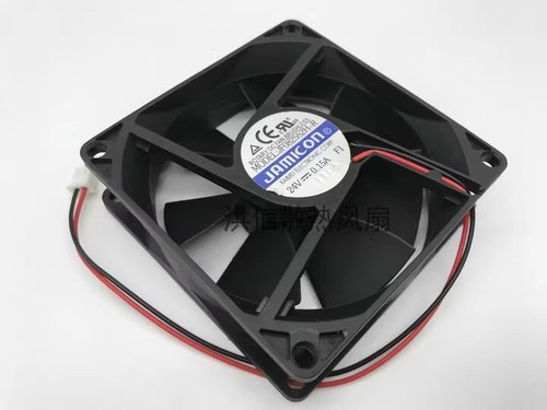 1 PIEZA Ventilador JF0825S2H-R DC24V 0.15A 8025 8CM 2 cables - Imagen 2 de 3