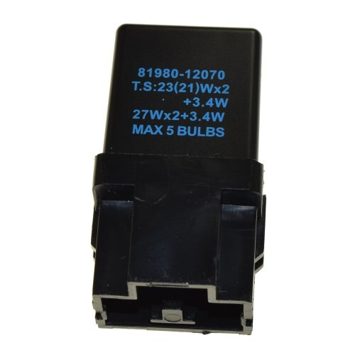 Relay- Flasher Relay 3 Pins 12V REFL44 Regitar USA - Picture 2 of 4