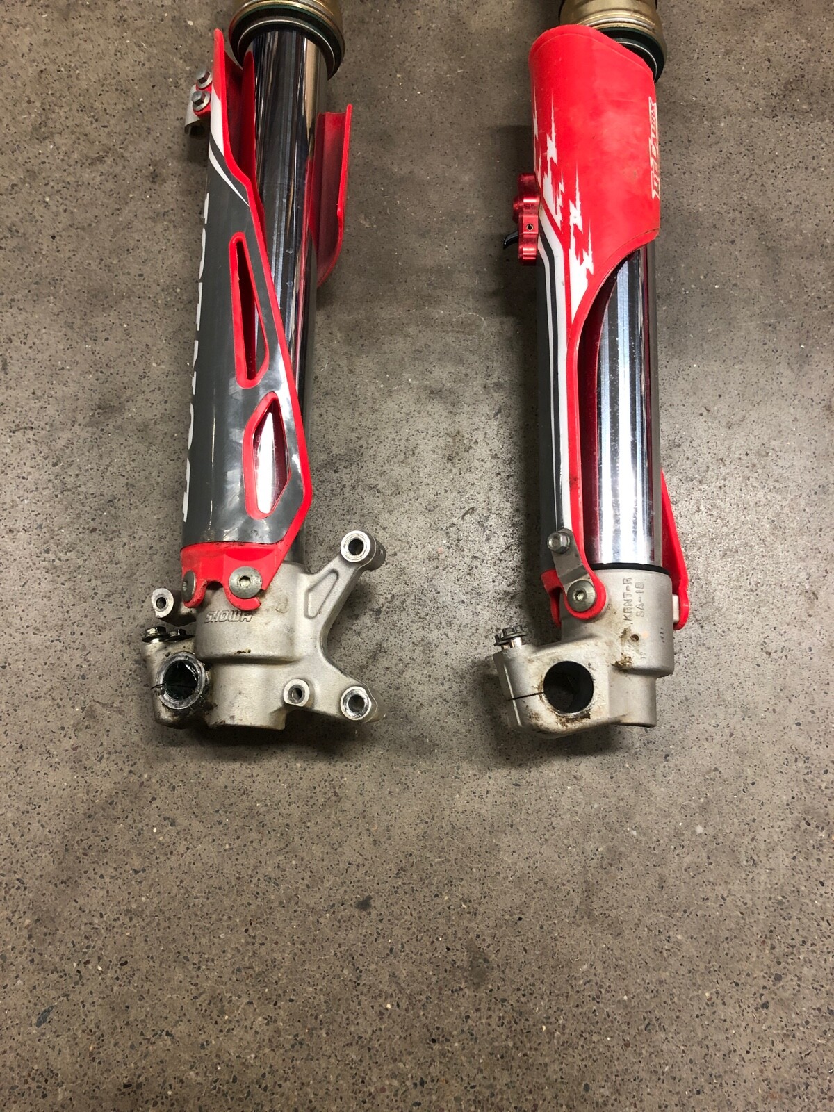 HONDA CRF450R OEM FRONT FORK SET FORKS SUSPENSION CRF 450R CRF 450 R 20 21 22