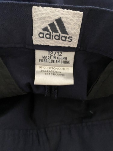 Adidas women's Golf Active Shorts 7'' Sz 12 Navy Blue Preppy - Picture 6 of 13