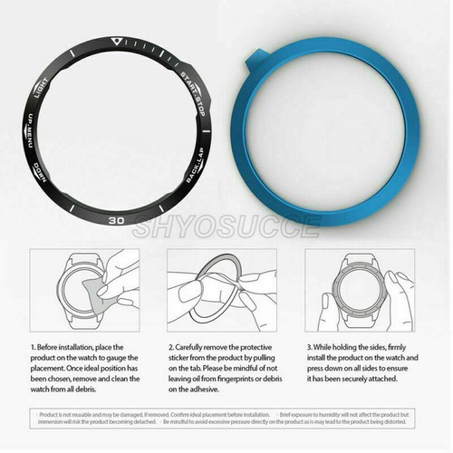Para Garmin Fenix 7 7S 6 6S 6S 6X Pro Reloj Bisel Anillo Estuche Marco Cubierta Metal Parachoques - Imagen 147 de 188