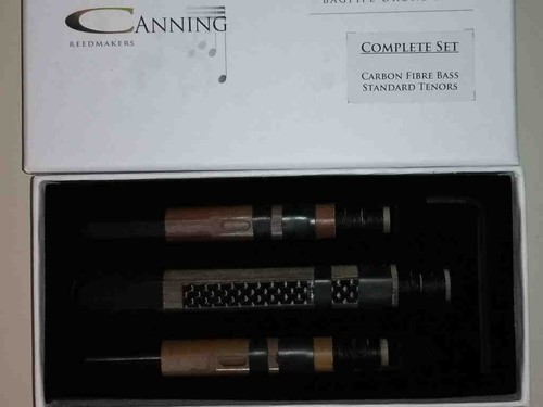 Canning Drone Reeds with Carbon Fibre Bass