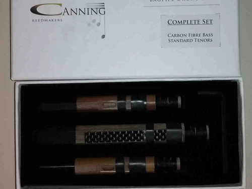 Canning Drone Reeds with Carbon Fibre Bass