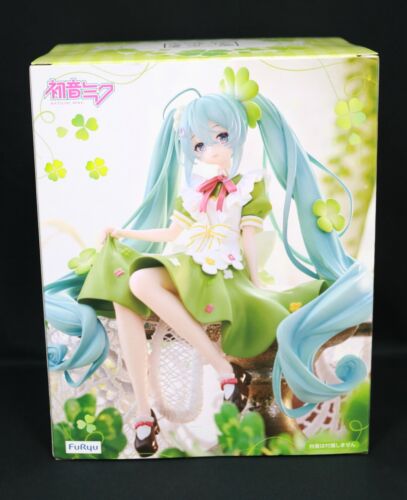 JP-FASTCARE Hatsune Miku Noodle Stopper Figure Flower Fairy Clover Ver. FuRyu - Picture 6 of 20