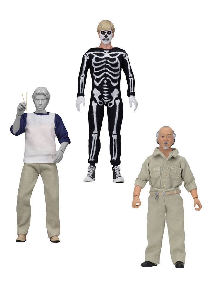 Neca KARATE KID 1984 Retro Cloth ACTION FIGURE x3 Miyagi SET Pre-order Neca KARATE KID 1984 Retro Cloth ACTION FIGURE x3 Miyagi SET Pre-order