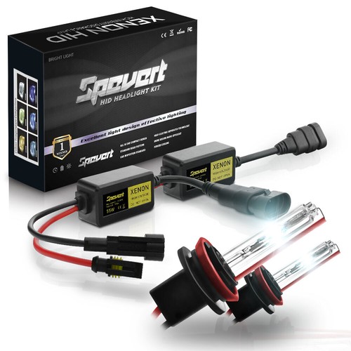 2x 55W H1/H3/H4/H7/H8/9005/9006 HID Xenon Brenner Ballast Birne Set 4300K~12000K - Bild 19 von 23