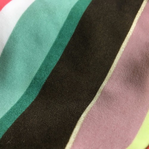 First Kiss Damen Bikinihose Größe Medium Mehrfarbig Kariert Streifen - Bild 5 von 8