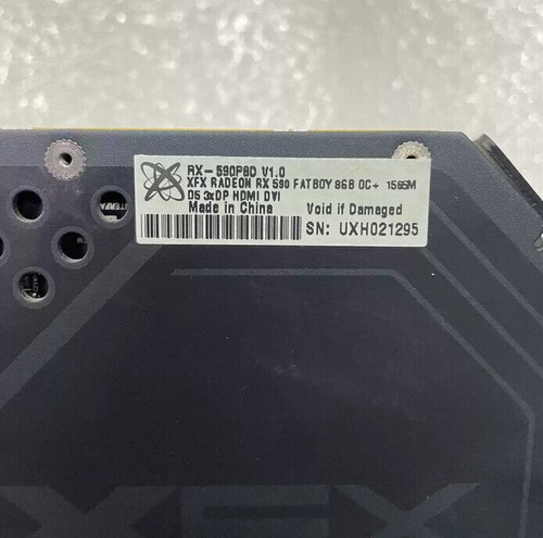 XFX AMD Radeon RX 590 8GB GDDR5 Graphics Card (RX-590P8DLD6) - Bild 5 von 6