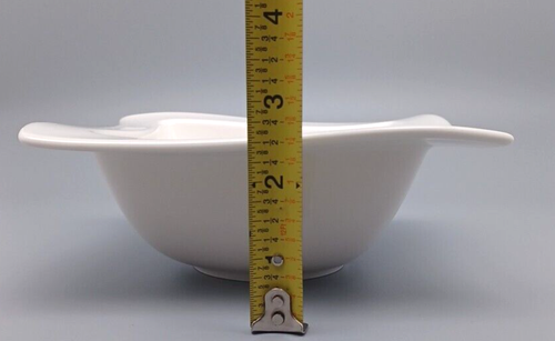 Tazón de cereal de porcelana blanca Villeroy & Boch New Wave 1748 6 3/4" Alemania - Imagen 3 de 7