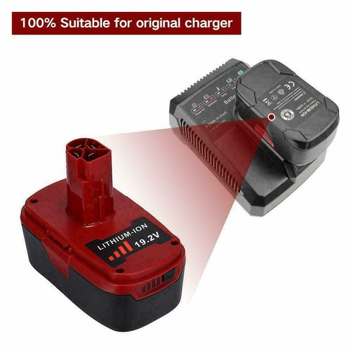 For Craftsman 19.2V XCP Lithium-ion C3 Diehard Battery 11375 PP2025 PP2030 2Pack - Picture 3 of 11