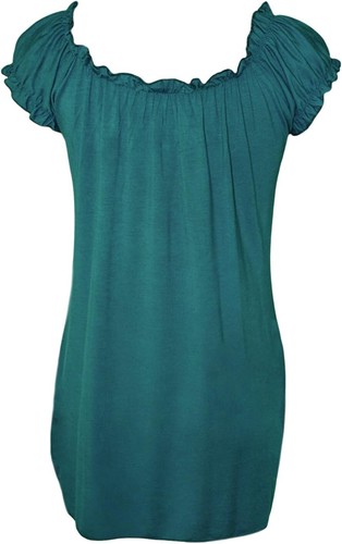 Damen Gypsy Boho Stretch Damen Top Plus - Bild 42 von 45