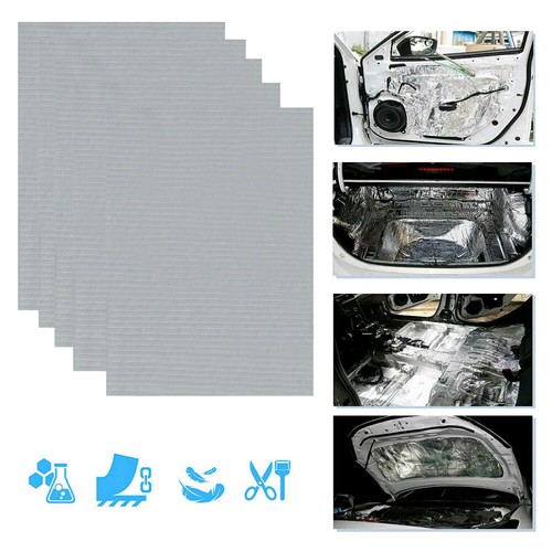 10Pcs Sound Deadener Heat Insulation Mat Car Sound Proofing Deadening Insulation - Picture 15 of 16