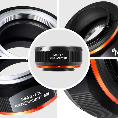 K&F Concept Lens Mount Adapter for M42 Lens to Fujifilm Fuji X-Series FX Cameras - Picture 4 of 8