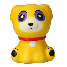 Squishy Super Soft Yellow Dog - New