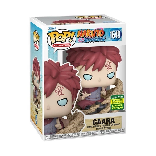 SDCC 2024 Exclusive Funko Pop! Naruto Shippuden Gaara Using Sand Jutsu 1649 New