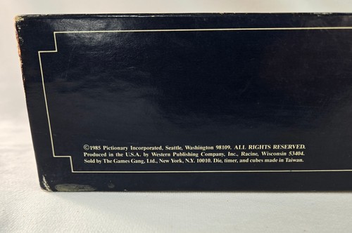 Pictionary First Edition Drawing Game 1985 Vintage Complete Original Pieces - Picture 14 of 20