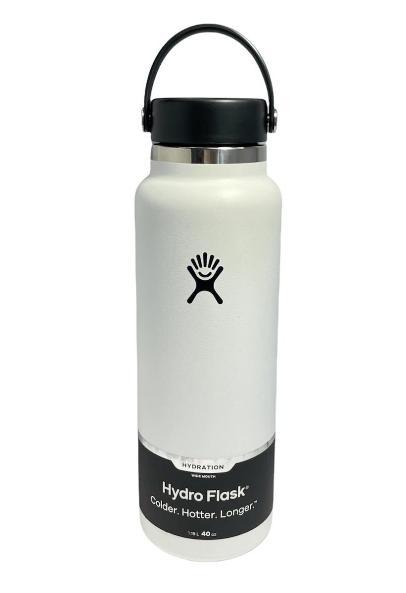 White 40 ounce hydro flask cheap