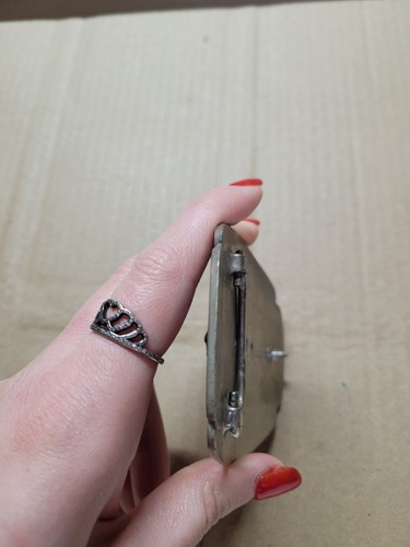 Native American Chief In Headdress Belt Buckle - Picture 6 of 18