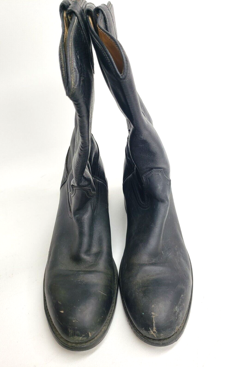 vintage men’s Vulcan leather cowboy boots oil resistant round toe size 7.5 Vulcan | Shoes | Vintage Mens Vulcan Leather Cowboy Boots  main image 4