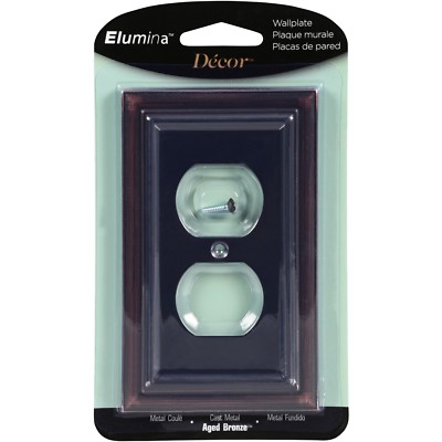 Elumina Continental Cast Aged Bronze Wallplate 94dvbnb 70686565322 - Elumina Wall Plate Aged Bronze Elumina Continental Cast Aged Bronze Wallplate 94dvbnb 70686565322 - Elumina Wall Plate Aged Bronze