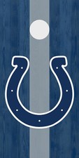 Colts cornhole board vinyl wraps