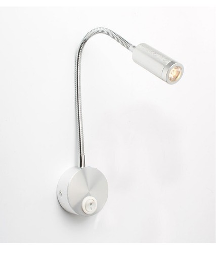 LED Bedside Reading Lamp Hotel Bedside Board LED Hose Lamp Gooseneck Tube Lamp - Picture 8 of 28