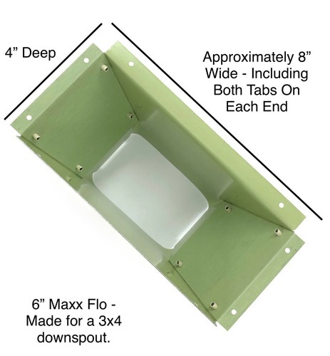 MAXX FLO OUTLET - OVERSIZED DOWNSPOUT OUTLET - Picture 14 of 20