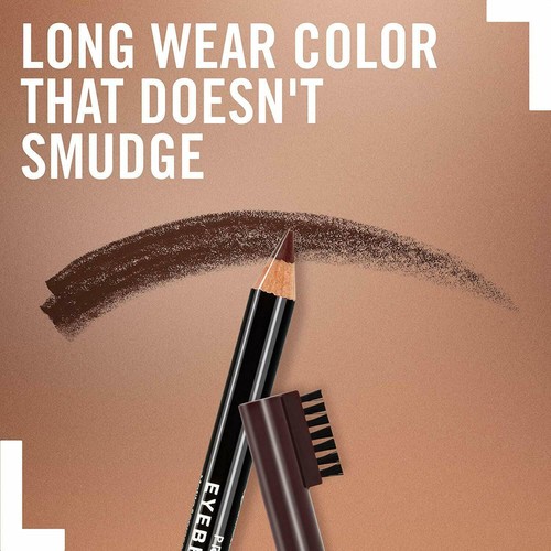 RIMMEL London Eyebrow Pencil with Brush Comb *DARK BROWN / HAZEL / BLACK BROWN* - Picture 7 of 11