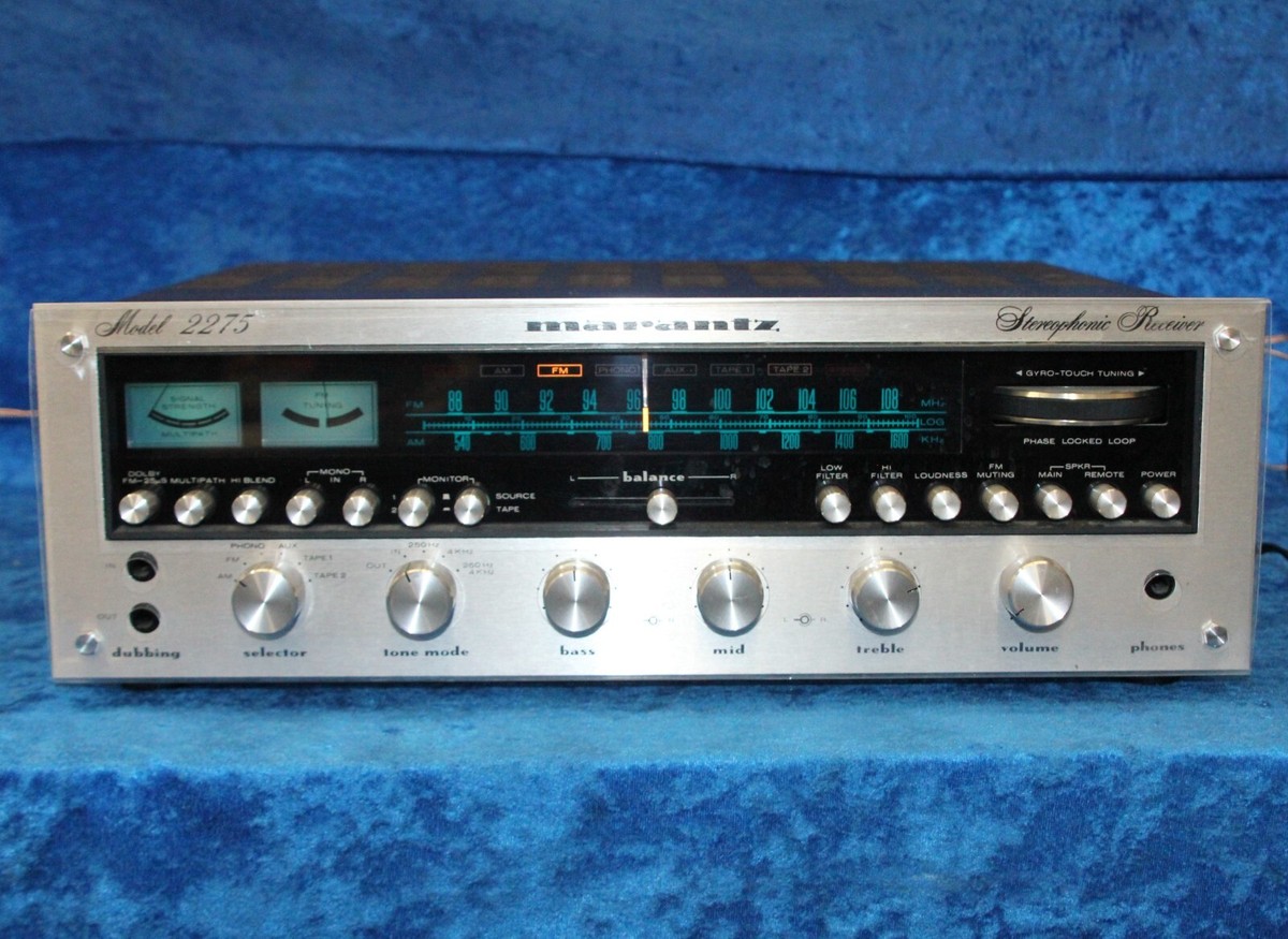 Vintage Marantz Model 2275 Sterophonic Receiver 75 Watts Per