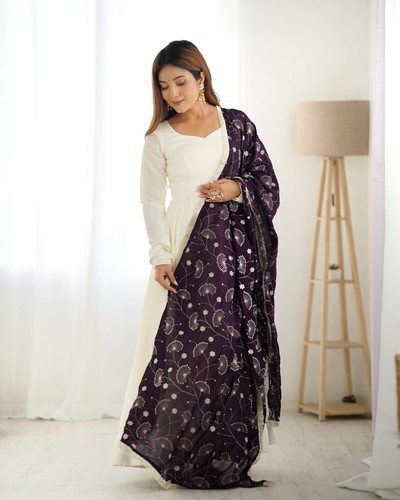 Indian Pakistani Women's Dress Salwar Kameez Sharara Suit Garara Gowns Readymade - Picture 8 of 19