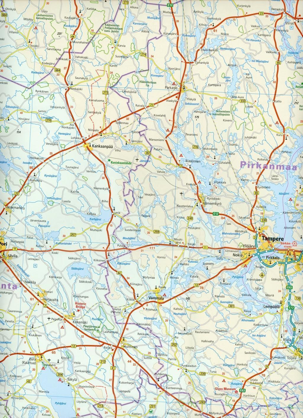 Thumbnail - Reise Know-how Landkarte Finnland, Süd 1:500.000 World Mapping Project