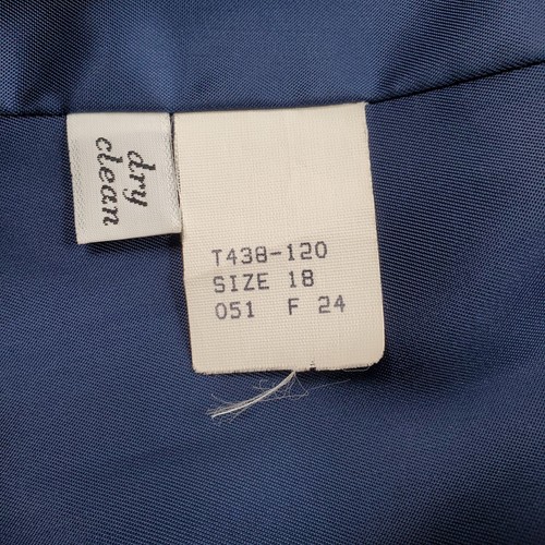 VTG Pendleton Virgin Wool Blazer Jacket Size 18 Red Plaid Tartan Academia USA - Picture 9 of 11